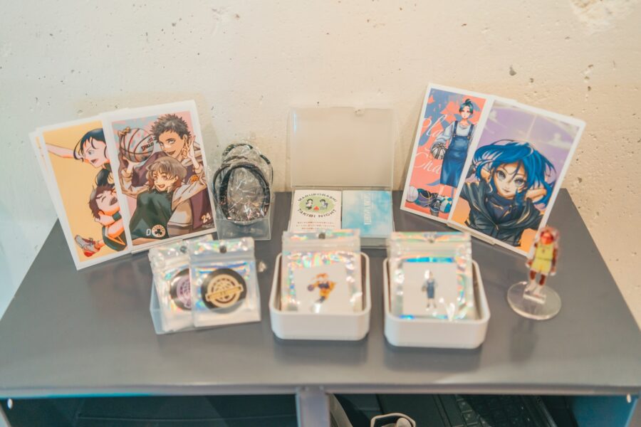 ぴーやま作品（バスケイラスト）