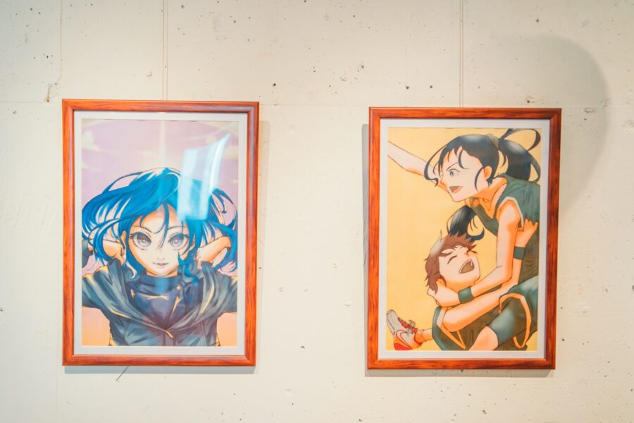 ぴーやま作品（バスケイラスト）